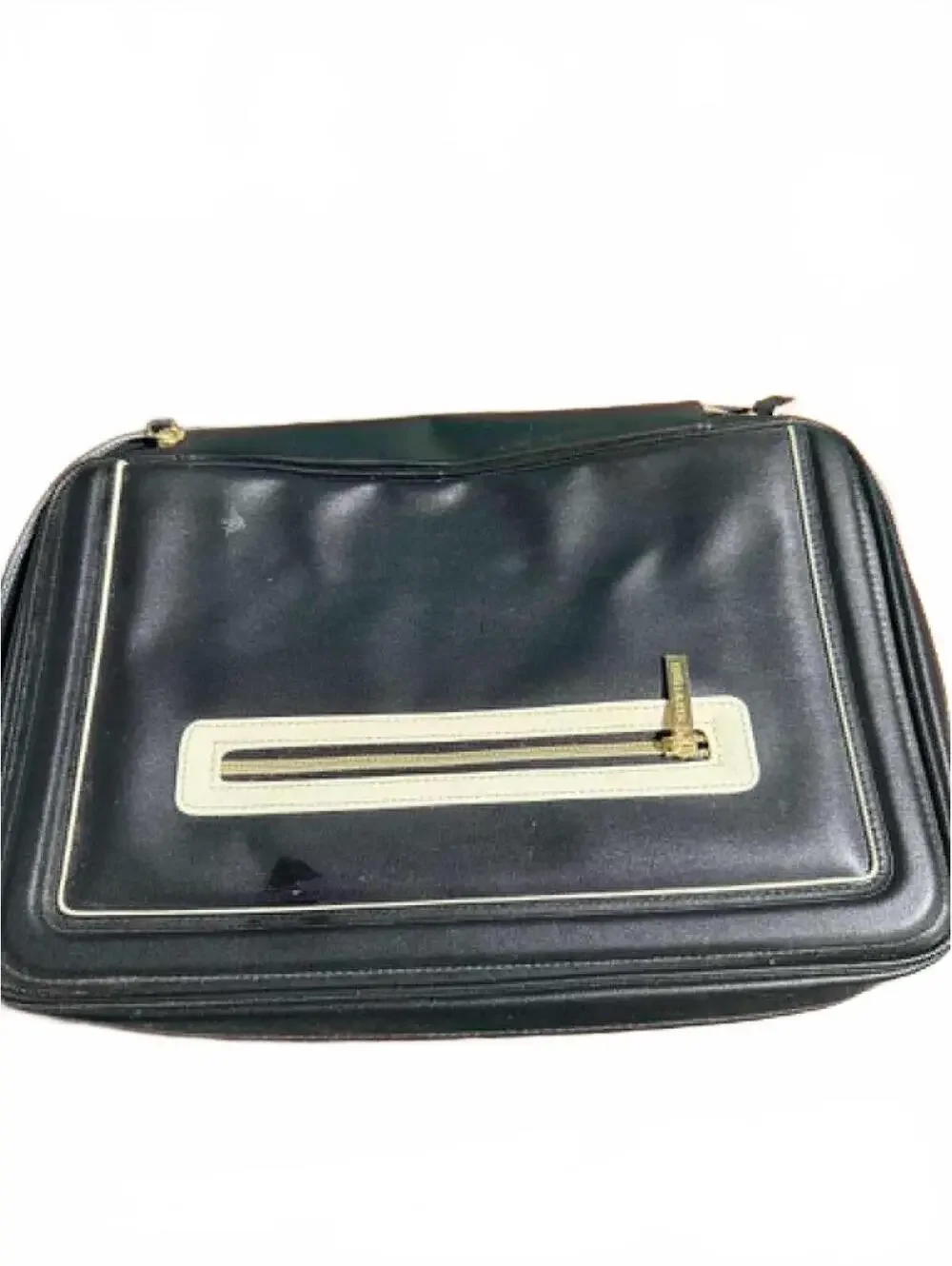 Estee Lauder Vintage Style Black and White Travel Carry-On Bag